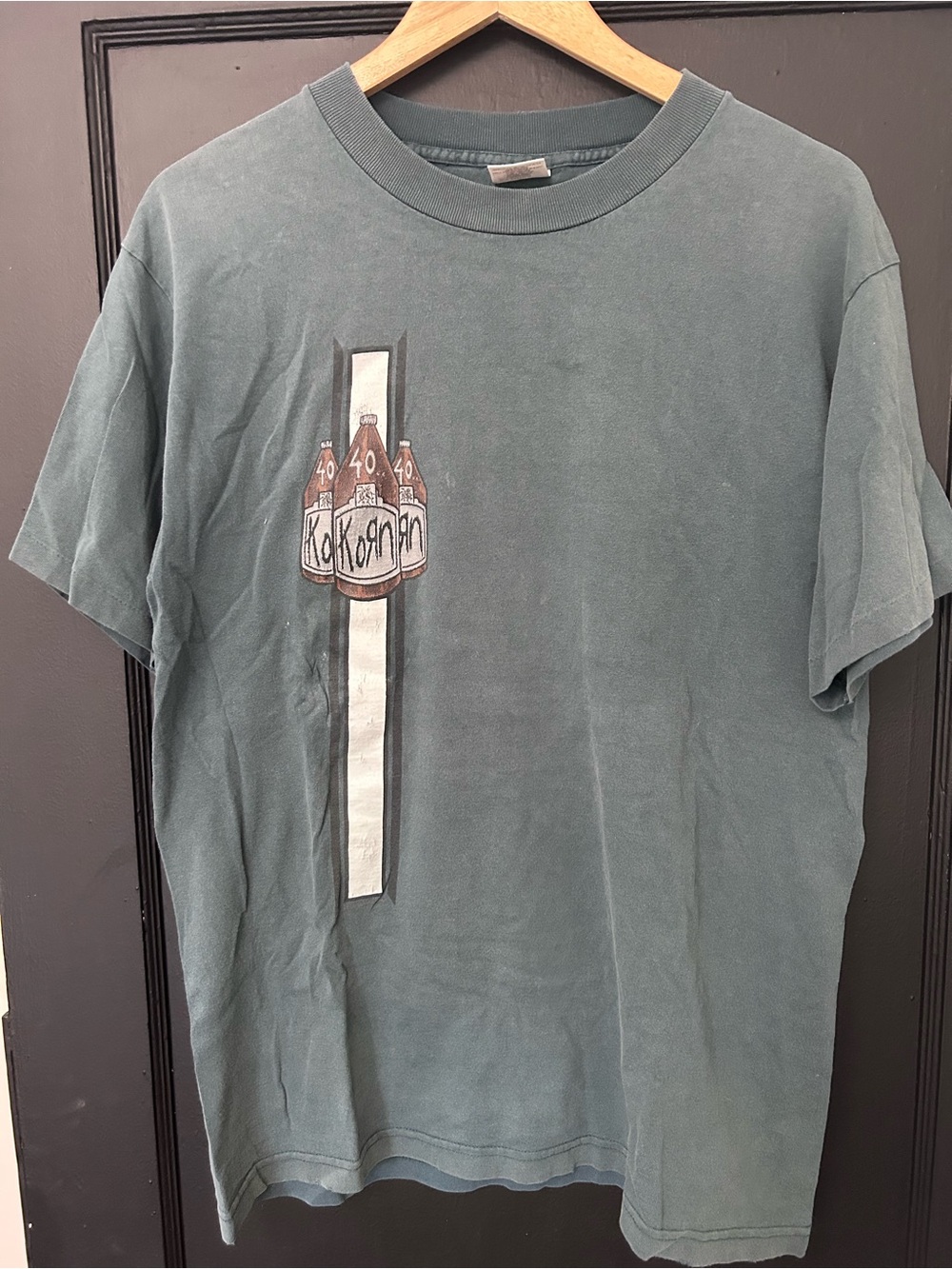 RARE! Authentic Korn beer bottles shirt purchased in 90s